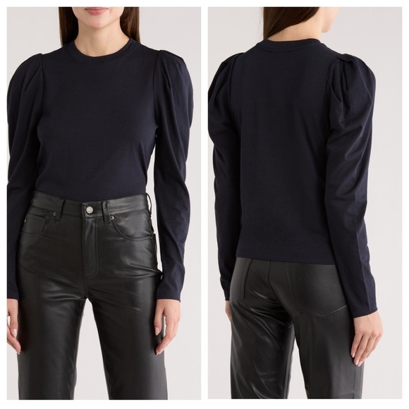Frame Denim Tops - Elegant navy Women's Top